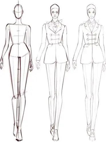 [设计稿] 服装人体步骤##好久没冒泡了