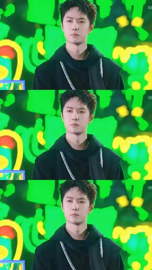 王一博#啵啵很帅,绿海很美