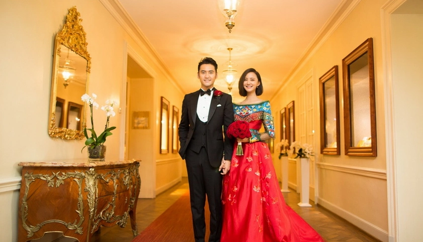 当地时间5月30日上午10:30,袁弘张歆艺在德国举行婚礼.