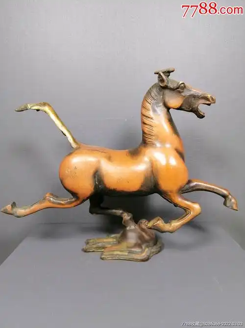 纯铜马摆件