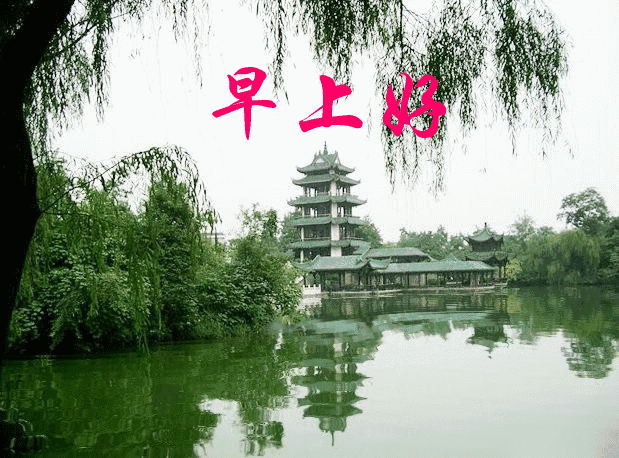 早上好问候语动态图片,好美的早安祝福脸色 文字图片