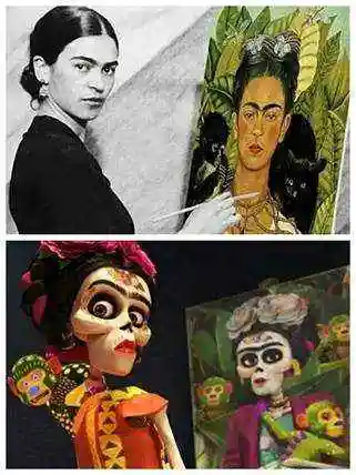 弗里达最后的选择是鼓起勇气,勇敢地面对,才不断地改变自己的