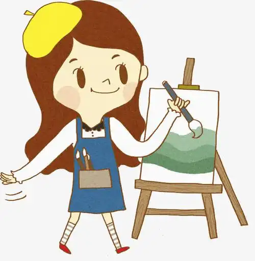 画家女孩
