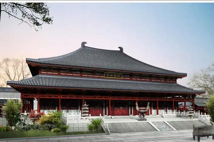 建一个这样寺庙需要多少钱寺庙设计效果图寺院规划设计