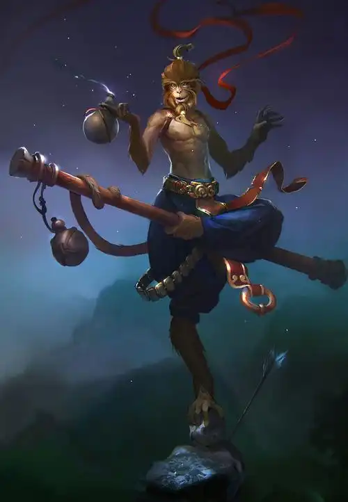 孙悟空插画!谁是你心目中齐天大圣