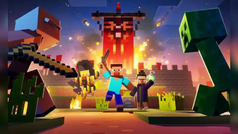 我的世界最燃的图片