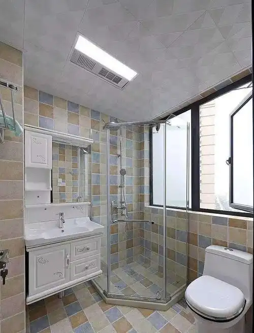 卫生间干湿分离这样装,非常漂亮,洗澡也方便