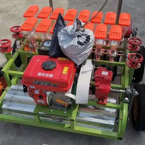 手推式谷子黍子播种机 宿苜草精播机 瑞鑫rxjx-6现货热卖图片