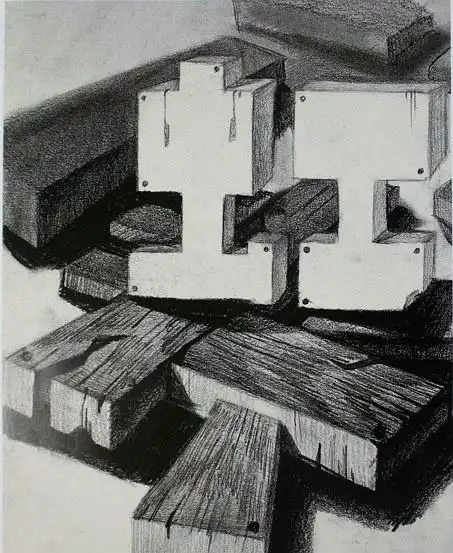 央美设计学院高分设计素描优秀试卷