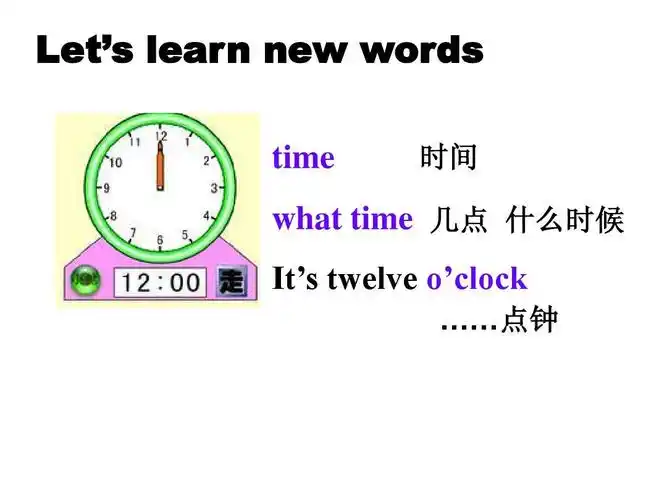 六年级英语unit4 what time do you go to schoolppt