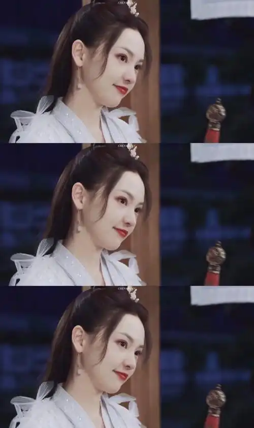 离人心上正在热播黄灿灿红衣古装造型惊艳出圈