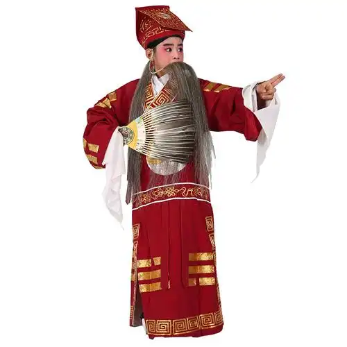 戏曲服装舞台京剧戏剧儿童诸葛亮八卦小孩戏装民族服装