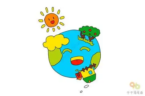 环保简笔画环保简笔画图片大全