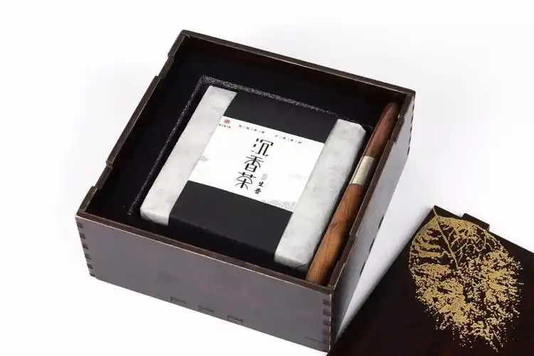 最具文化底蕴的沉香茶100原生态百年古树茶所制沉香普洱首发