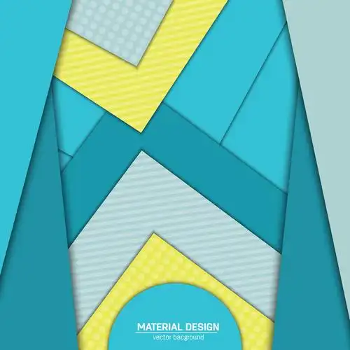 黄色和蓝色图层背景矢量图片(图片id:1054416)_-底纹背景-矢量素材