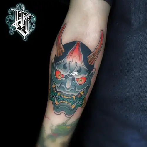 传统纹身  #日式老传统  #纹身也清新  #纹身  #般若  #般若纹身
