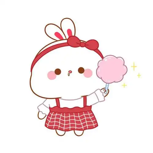 可爱兔子头像卡通图片,萌兔子图片