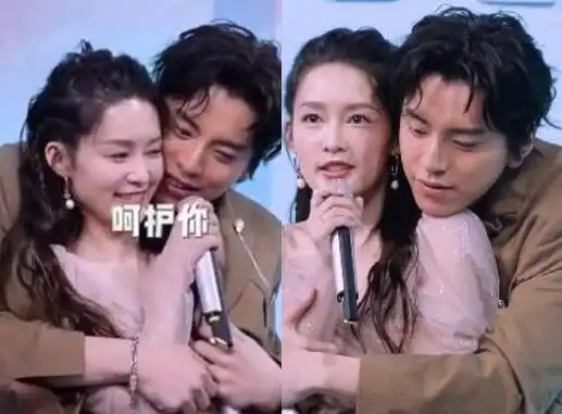 王大陆抱李沁被质疑揩油 王大陆表白李沁吻戏是真吻吗