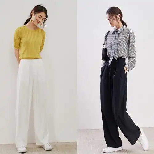 夏天穿阔腿裤搭什么鞋子才好看又时髦