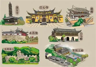 温州文化古迹手绘地图将出炉