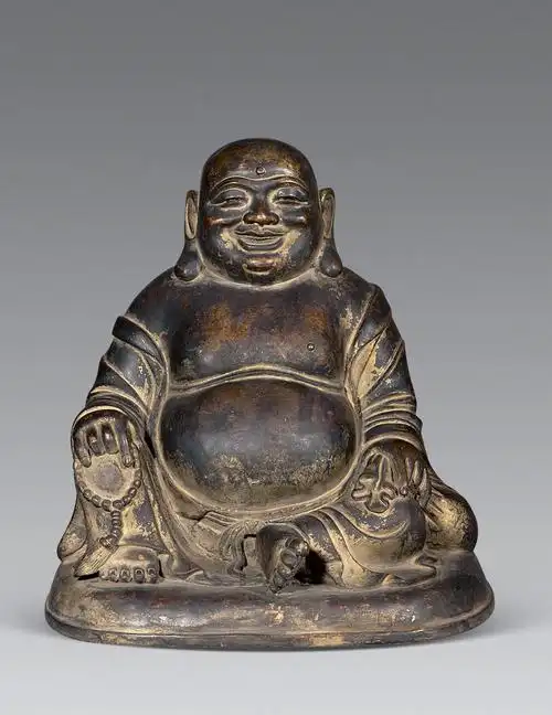 2005清鎏金弥勒佛