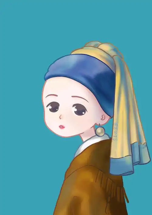 世界名画q版人物系列