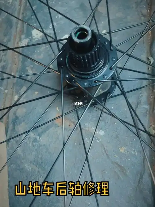 山地车后轴轴承修理更换