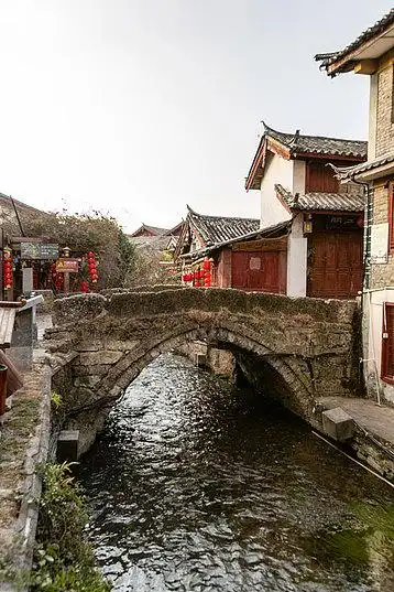 丽江古城万子桥_高清图片_全景视觉