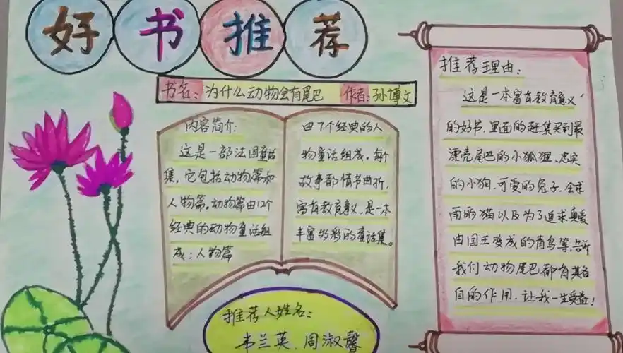 七.好书推荐       一本好书是一个朋友,一个朋友更是一本好书.