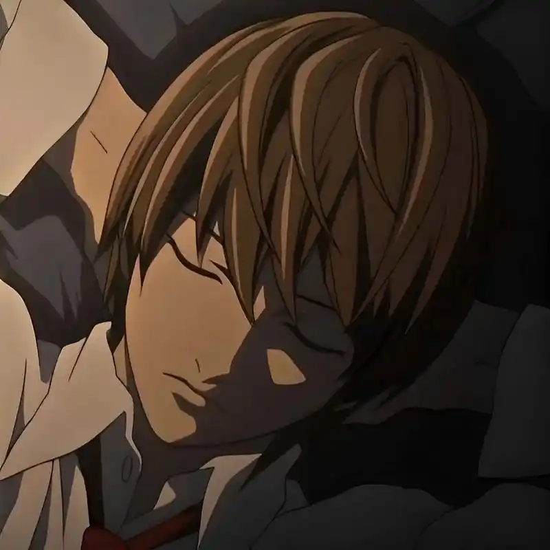 夜神月头像 喜欢的请点个赞 #死亡笔记# #夜神月# #动漫男头# #ph团队