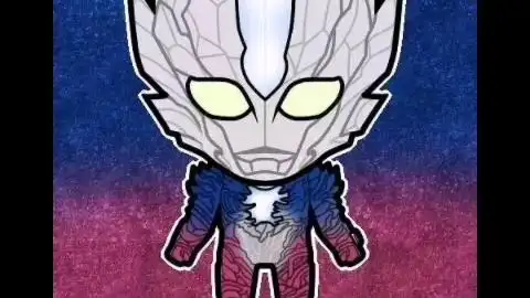 大头q版奥特曼图片