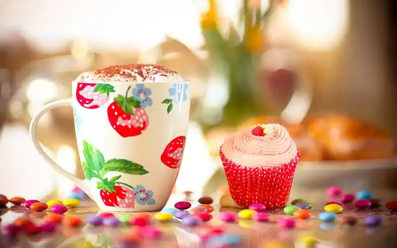 非主流唯美蛋糕甜点美食图片桌面壁纸高清