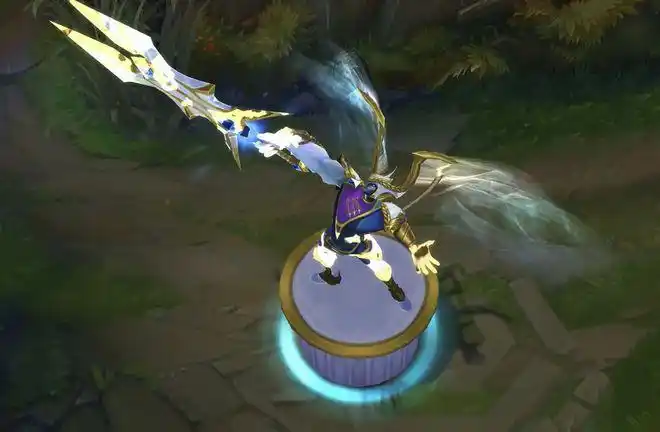 s9赛季奖励皮肤"胜利剑魔"试玩:翅膀贼帅,一半天使一半恶魔_网易订阅