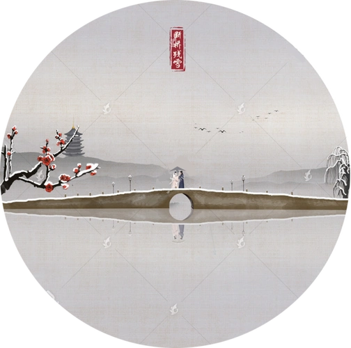 西湖十景之断桥残雪