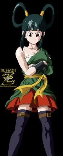 由琳帕蕾丝是孙悟天的女朋友,城里的大小姐,不谙世事,连冰淇淋都没吃