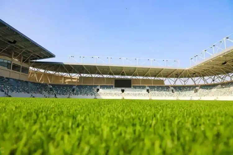 兴业集团全力推进日照国际足球中心主场馆建设