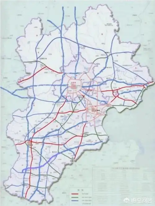河北省有哪些规划或在建的铁路高铁或者高速公路吗