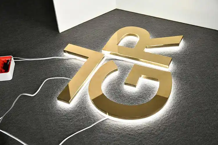 精工不锈钢背发光字-扬州响当当广告有限公司