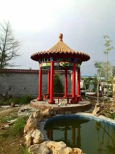 水泥凉亭 水泥凉亭报价 水泥凉亭销售 顺能园林