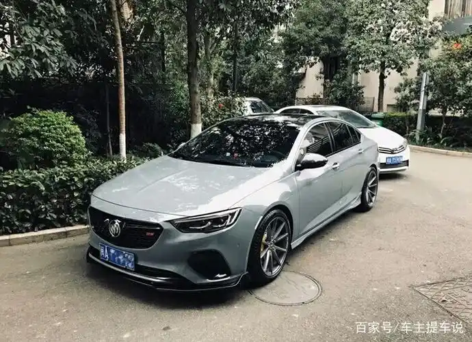 19款新君威gs水泥灰加轻度改装作业