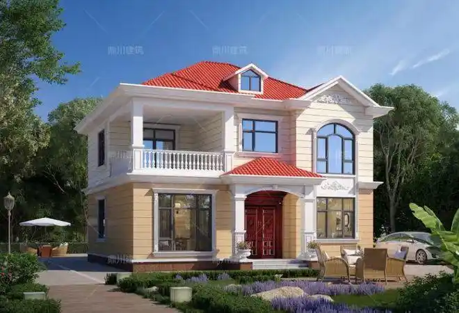 20多万就能建别墅4款二层农村别墅任你挑选