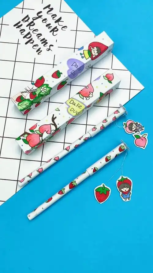 创意手工diy自制盲盒笔又是宠闺蜜的一天