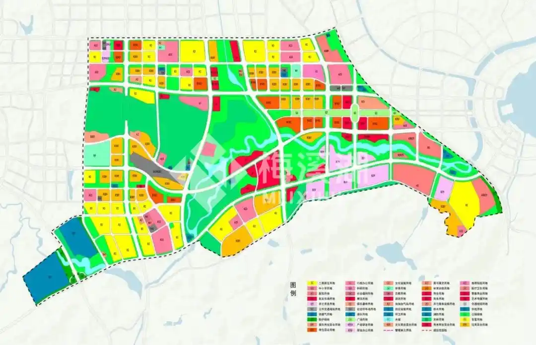 "长沙城市副中心,产城融合示范区" 梅溪湖国际新城二期东南片规划获批