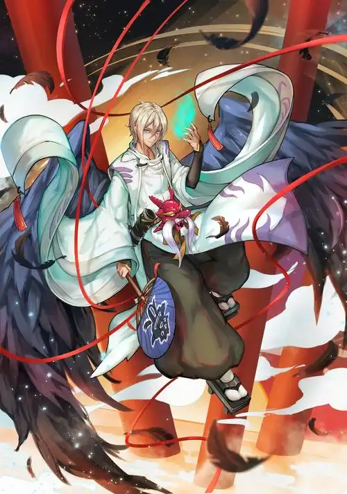 阴阳师 大天狗 画师:morin-风霖 本作品pixiv id= 60572710