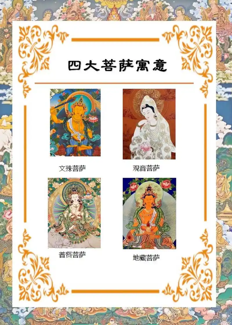 四大菩萨的寓意