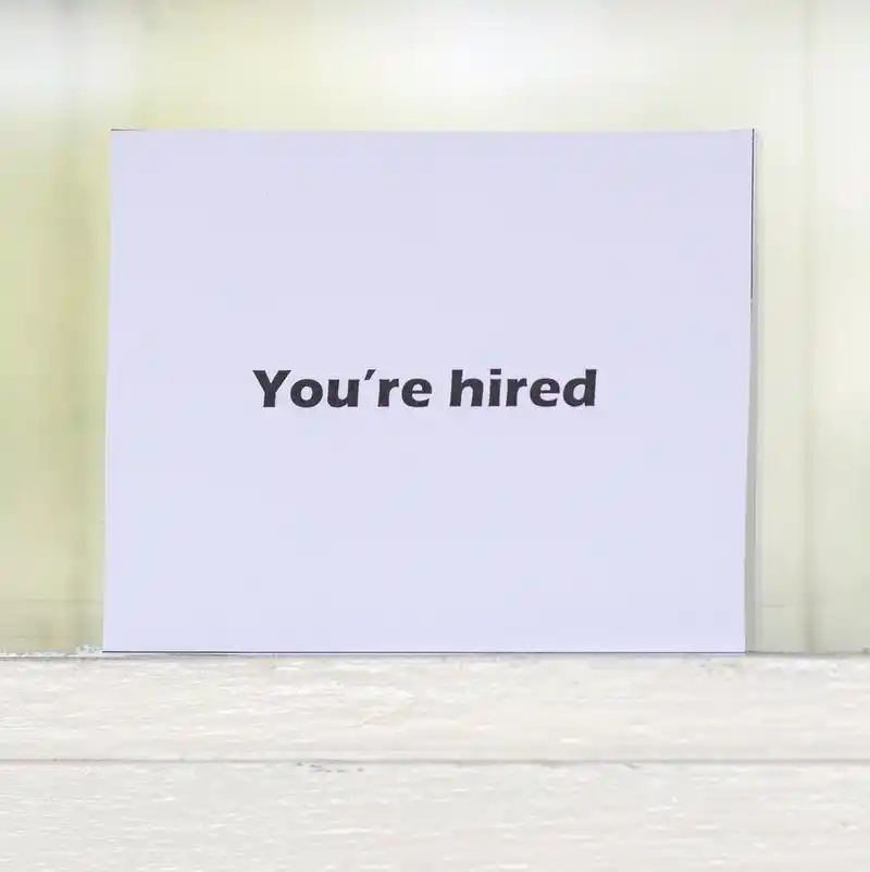 你被录用,你被录用