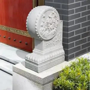 抱鼓石貔貅门墩