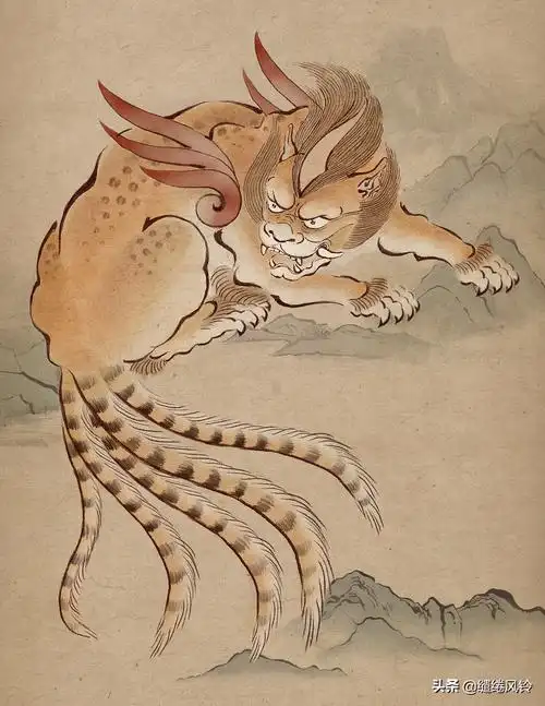 《山海经》75种神兽图片大全集,造型各异,上古神话典籍详细描述