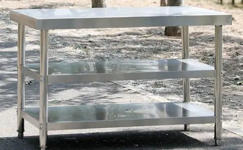 不锈钢桌子的优点和缺点 不锈钢桌子图片大全