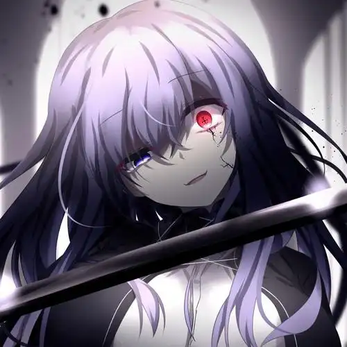 暗黑系女生动漫头像 害怕吗